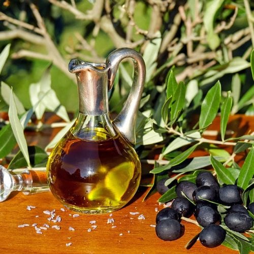 Olive Oil In Jug