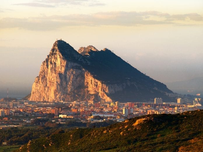 View Of The Rock Of Gibraltar
