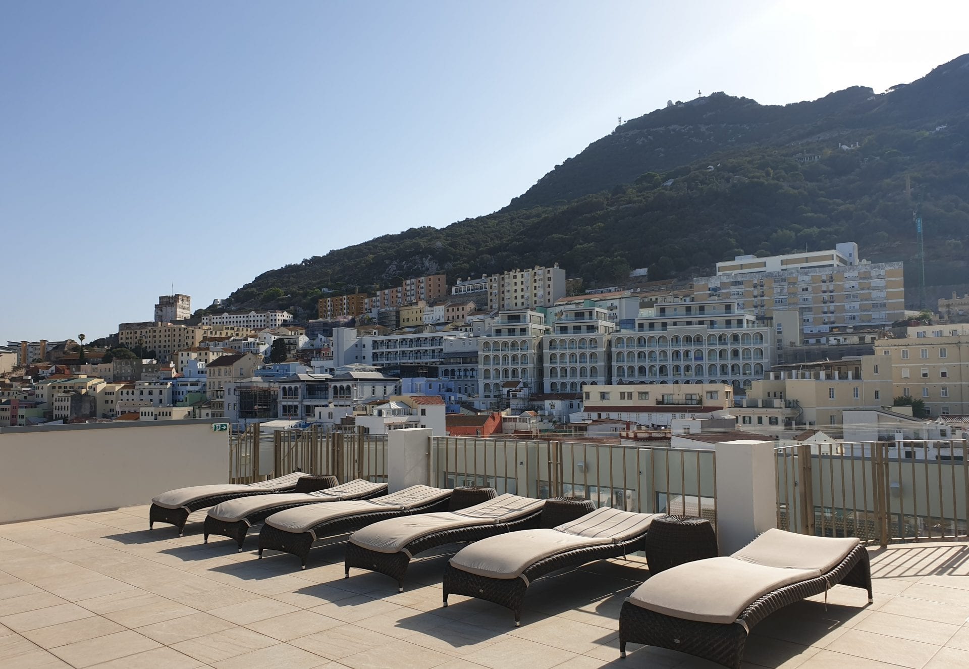 Roof Top Terrace Gibraltar Hotel