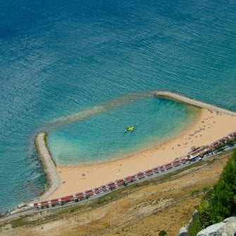 Sandy Bay in Gibraltar