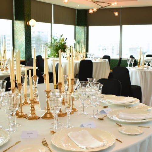 Rock Salt Restaurant - Wedding set up